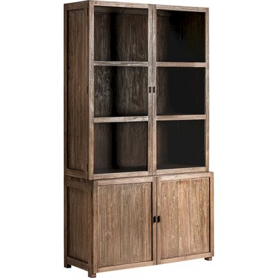 Vitrine en teck recyclé, S.nysted RECOLLECTION