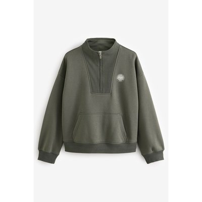 Sweat à col zippé graphic NEXT