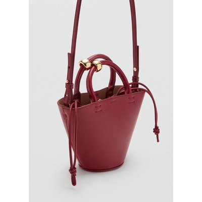 Mini sac cabas détail métallique MANGO