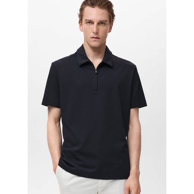 Polo col zippé MANGO MAN