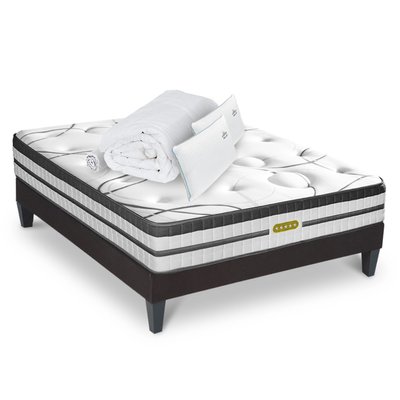 Ensemble Matelas+sommier Ressorts CONCORDE MAISON AUBERTIN