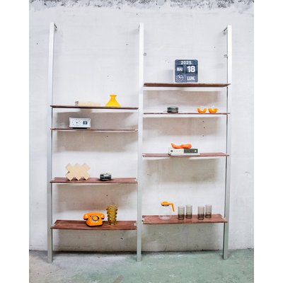Bibliothèque murale en métal Madeleine N°59 - Bon état DEBONGOUT