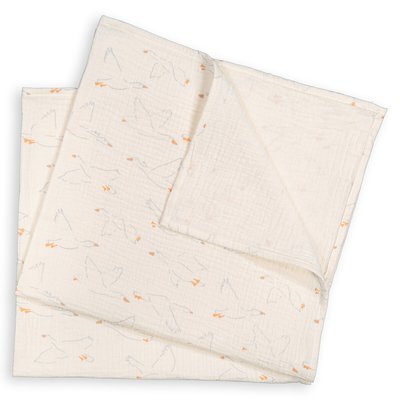 2er-Pack XL-Wickeltücher Wildoy, Baumwollmusselin LA REDOUTE INTERIEURS