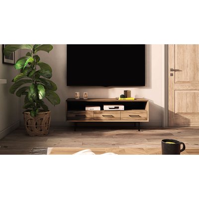 Meuble tv 3 tiroirs PAOLA MAISON AUBERTIN