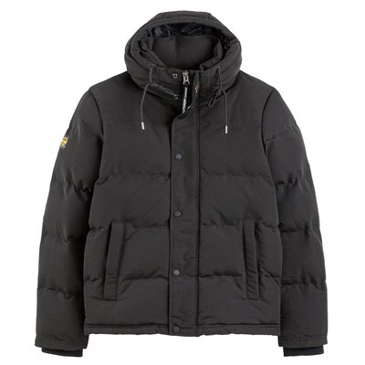 Everest Short Padded Jacket with Hood SUPERDRY