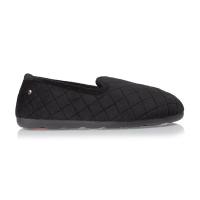 Chaussons Charentaises en microvelours matelassé ISOTONER