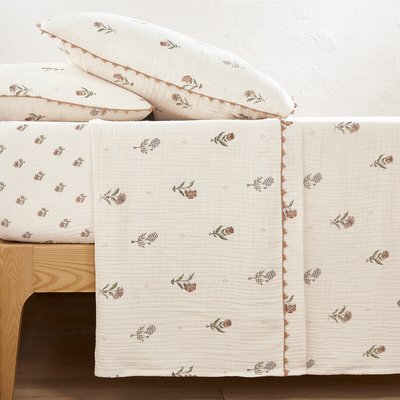 Drap plat gaze de coton, Emeline LA REDOUTE INTERIEURS