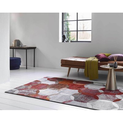 Tapis salon moderne look vintage chiné , MODERNINA ESPRIT