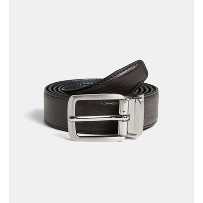 Ceinture Rigide Jetal Réversible Cuir Texturé GALERIES LAFAYETTE