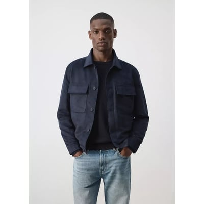 Veste effe daim poches MANGO MAN