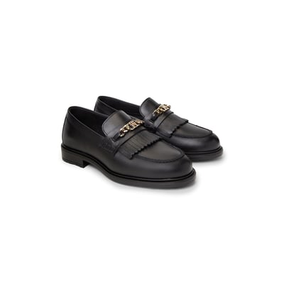 Mocassins en cuir, franges TOMMY HILFIGER