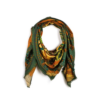 Foulard viscose imprimé AMBER PALACE WILD