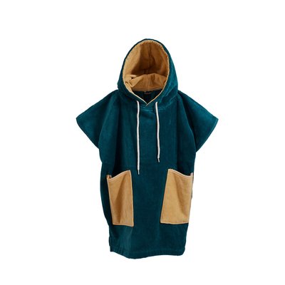 Poncho de plage ou de bain enfant en velours BEACH SENSEI MAISON
