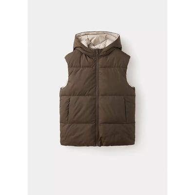 Gilet réversible à capuche MANGO KIDS