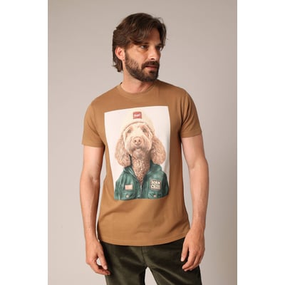 T-shirt homme imprimé original, 100 % coton CABO DEELUXE