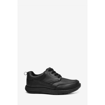 Chaussures à lacets en cuir larges école NEXT