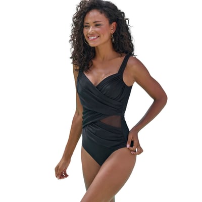 Maillot de bain une pièce croisé Molly LASCANA