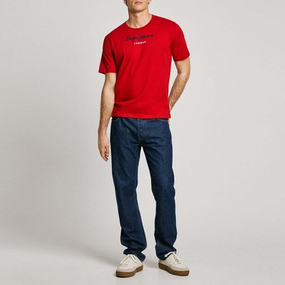 T-Shirt Coupe Regular Avec Logo PEPE JEANS