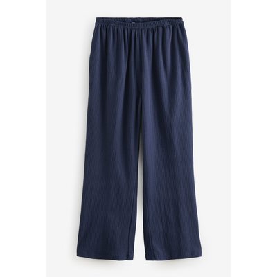 Pantalon large à rayures en jersey texturé NEXT