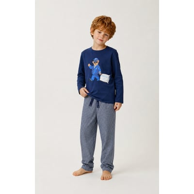 Pyjama enfant en jersey de coton léger imprimé Pilote de lit ARTHUR