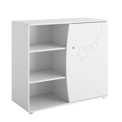 Commode blanche CO5000 TERRE DE NUIT