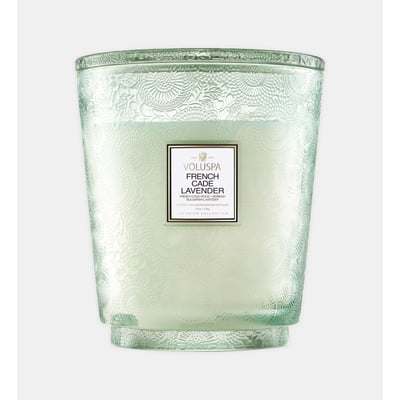 French cade lavender - bougie parfumée 5 mèches - grand modèle VOLUSPA