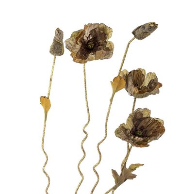 Fleur artificielle coquelicot  Poppy BLOOMINGVILLE