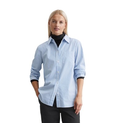 Blouse à rayures regular en coton organique MARC O'POLO