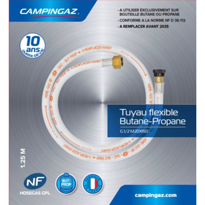 Tuyau gaz Souple a visser 28 MB filete CAMPINGAZ