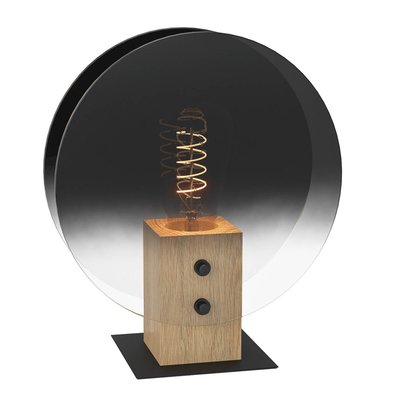 Lampe à poser MILLENA  /bois et verres  es EGLO