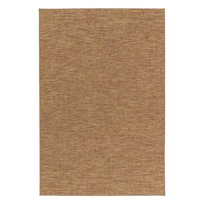 Tapis intérieur/extérieur effet jute coloris caramel TIMOTHY SWEEEK