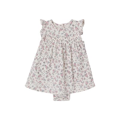 Robe naissance cérémonie avec bloomer intégré VERTBAUDET