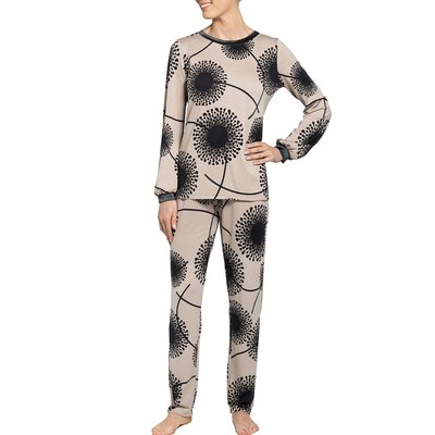 Ensemble pyjama long en coton et modal PRAGA IMPETUS WOMAN