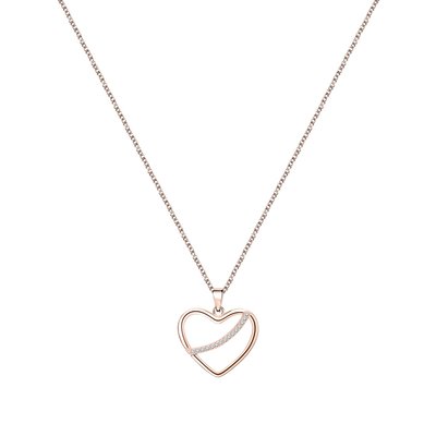 Collier en argent 925 et oxyde de zirconium CLEOR