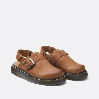 Pantoletten Jorge II Desert Brown Tumbled Nubuck DR. MARTENS