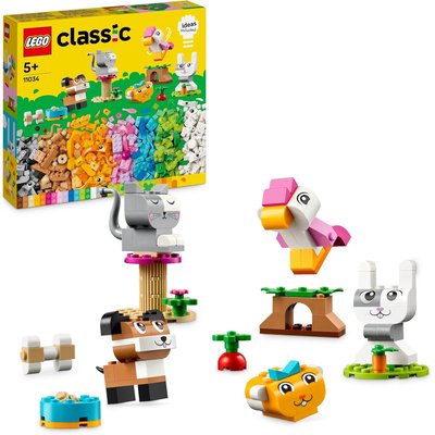 Les animaux de compagnie créatifs LEGO
