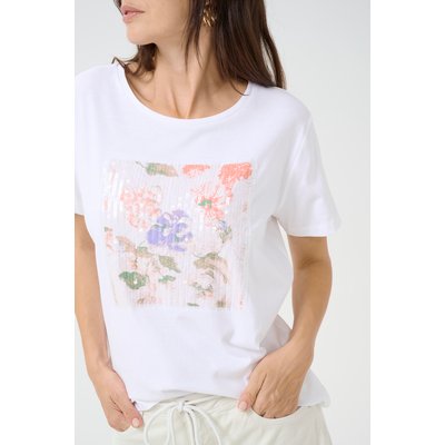 T-shirt à manches courtes CRTria CREAM