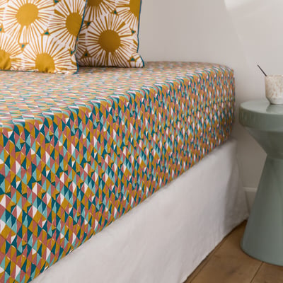 Drap housse pur coton, Jahia LA REDOUTE INTERIEURS