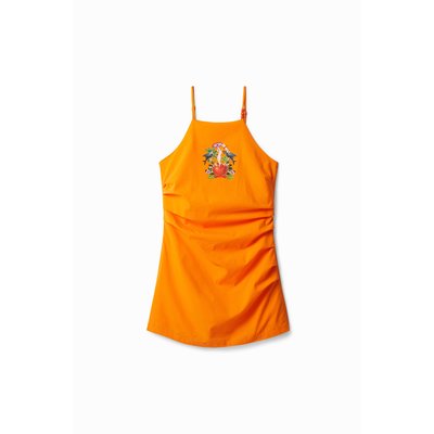 Robe courte arty - ORANGE - L DESIGUAL