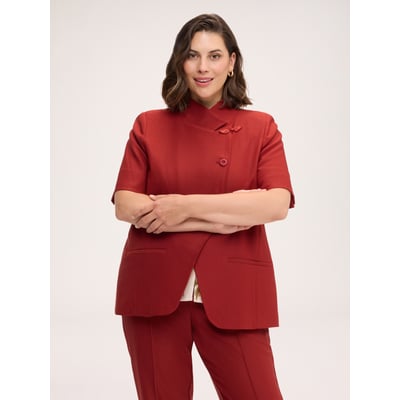 Blazer à fermeture asymétrique FIORELLA RUBINO