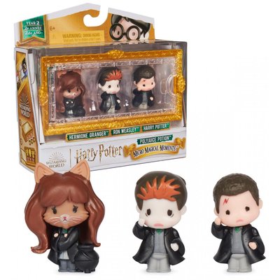 Micro magical moment pack 3 personnage harry potter et le polynectare SPINMASTER
