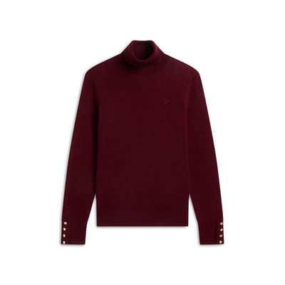 Pull col roulé en laine mérinos  TOMMY HILFIGER