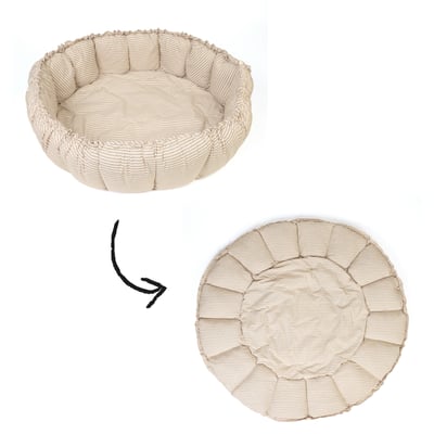 play&go - tapis d´éveil & cocon organic - stripes blue PLAY ET GO