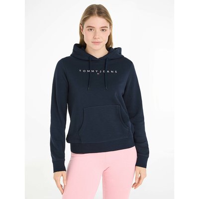 Embroidered Logo Hoodie in Cotton Mix TOMMY JEANS