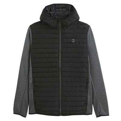 Multi Quilted Jacket in Dual Fabric JACK & JONES