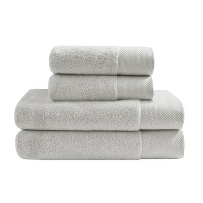 Ensemble Maxi bain 4 pièces (2 Maxi draps de bain + 2 serviettes) SENSOFT SENSEI MAISON