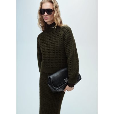 Pull en maille ajourée MANGO