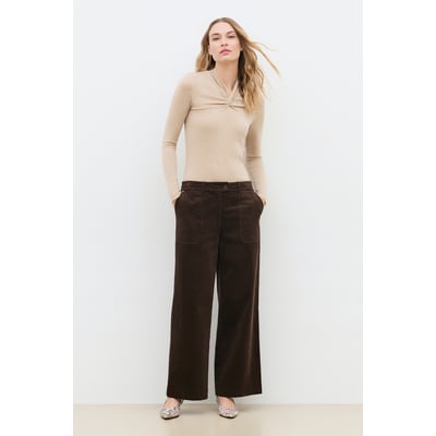 Pantalon large effet velours PHALTON CAROLL