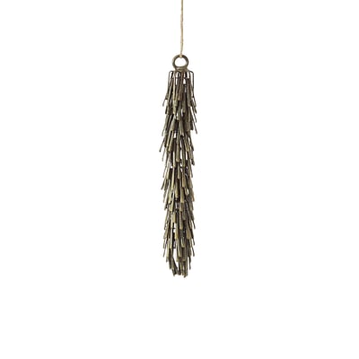Suspension de noël décorative pomme de pin en fer H13 SIA DECO