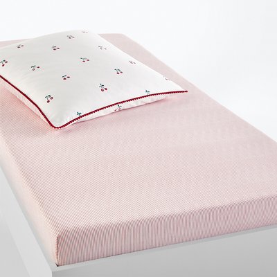 Drap housse en coton biologique Griotte LA REDOUTE INTERIEURS